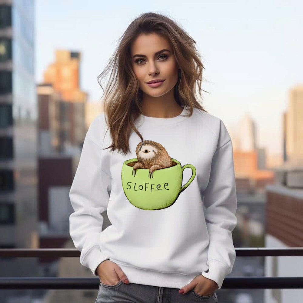 Sloth Coffee Sloffee Sweatshirt Sloth Graphic Tee Coffee Lover Gifts For Him