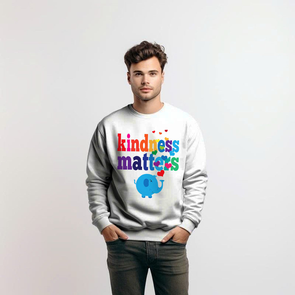 Elephant Kindness Matters Shirt Cute Graphic Sweatshirt Kindness Gifts For Friends