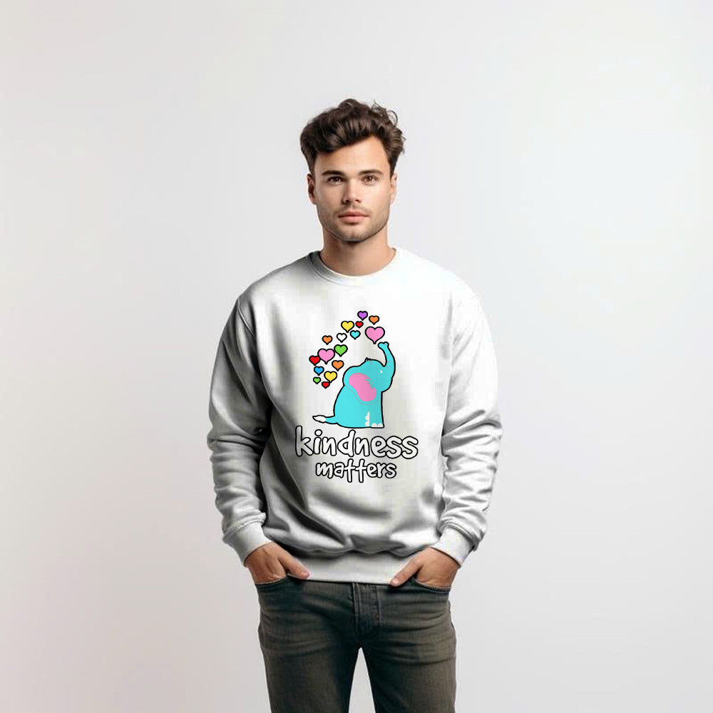 Elephant Kindness Matters Sweatshirt Cute Teacher Shirts Kindness Gift Ideas