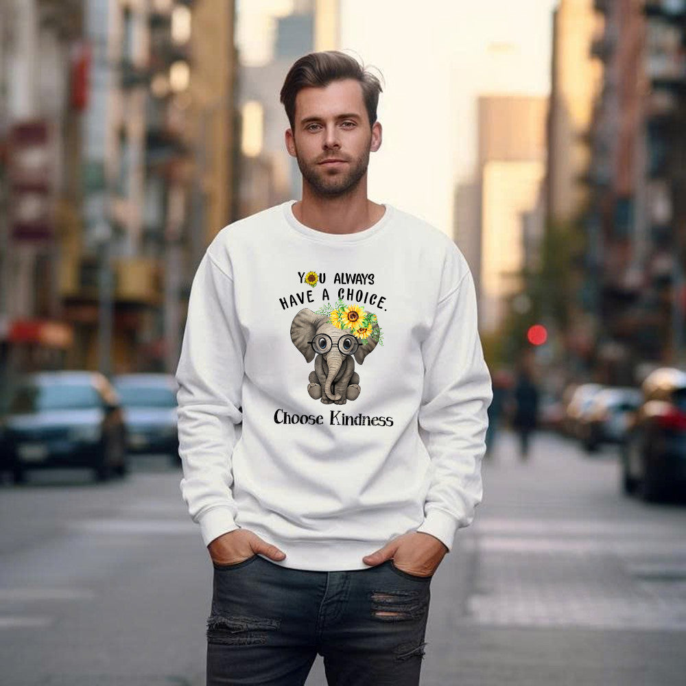 Elephant You Always Have A Choice Choose Kindness Shirt World Kindness Day T-Shirt