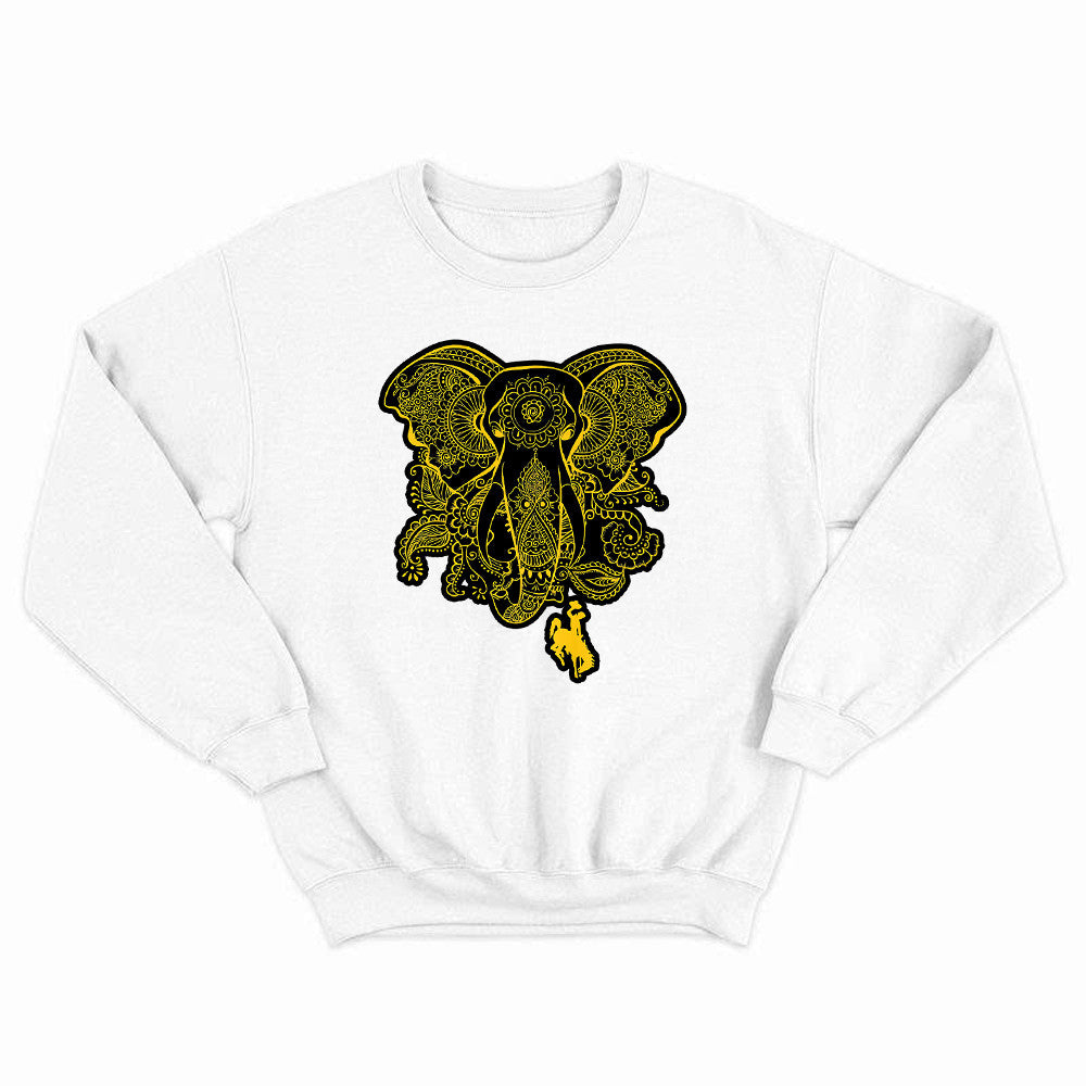 Elephant Mandala Wyoming Cowboys Sweatshirt Wyoming Cowboys Jersey Football Sweatshirt Clothing