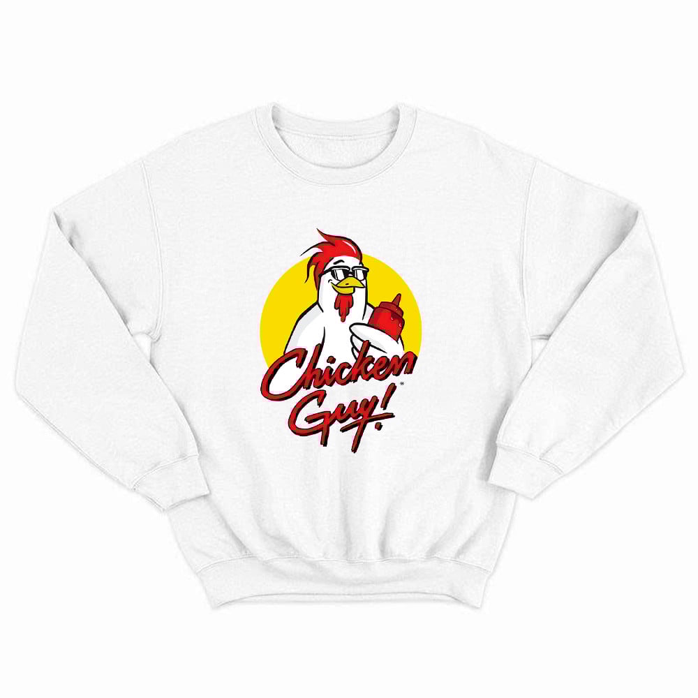 Chicken Guy Sweatshirt Funny Chicken holding ketchup bottle Shirt Gifts For Friends