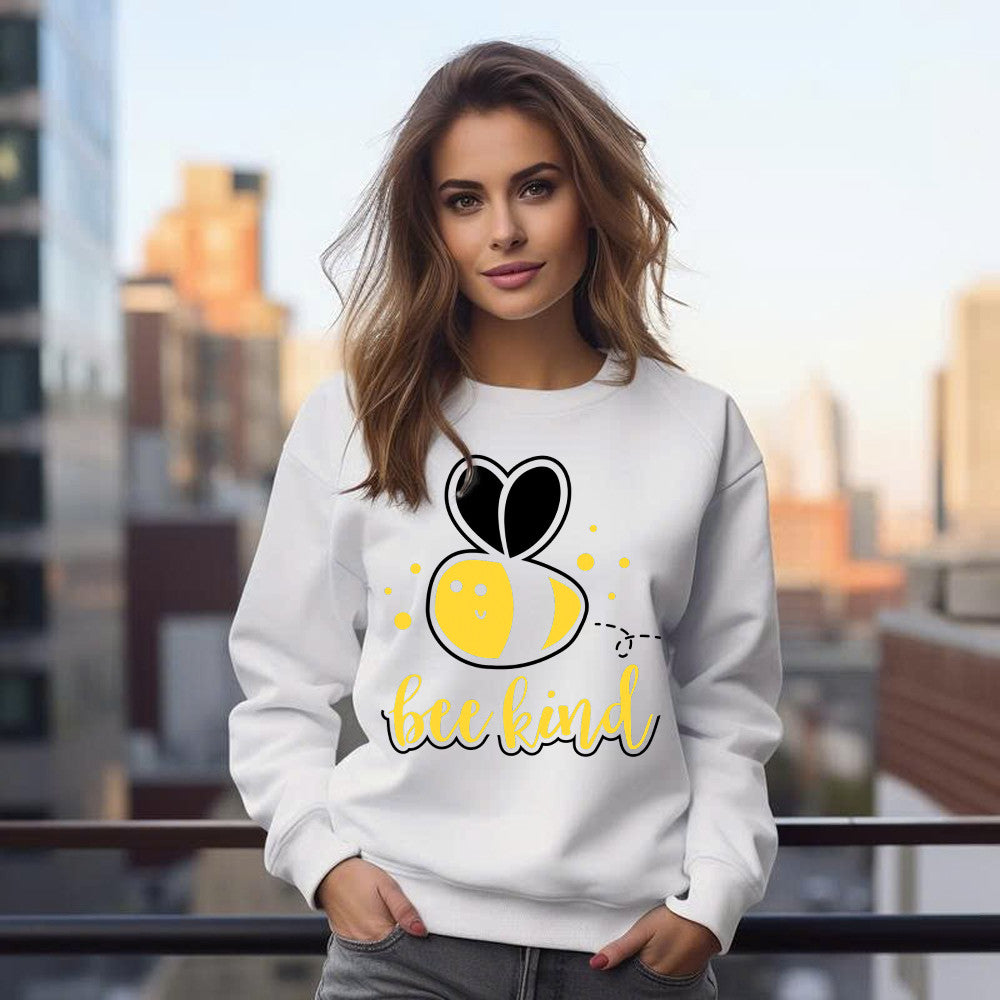 Bee Kind Sweatshirt Bumble Bee Beekind Clothing Gift Ideas For Best Friend Female