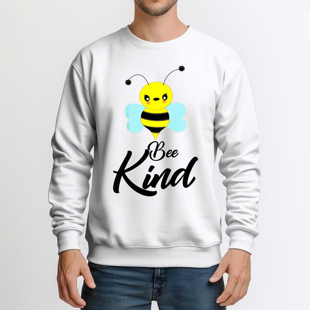 Bee Kind Sweatshirt Cute Bumble Bee Beekind Shirt Cool Presents For Teenage Guys