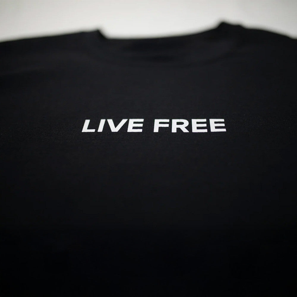 Live Free Crewneck Charlie Kirk Freedom Sweatshirt Charlie Kirk Merch Store