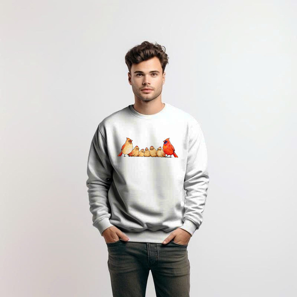 Northern Cardinal Birds Shirt Animals Lover Idea Sweatshirt Gift For Daddy
