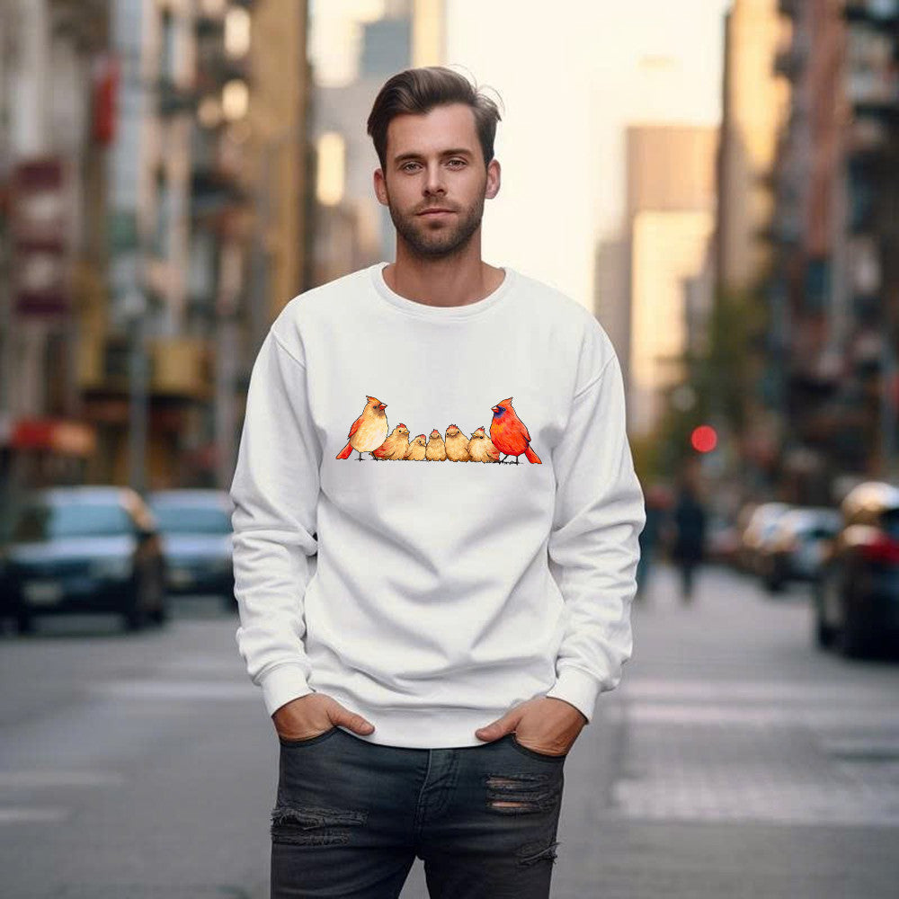 Northern Cardinal Birds Shirt Animals Lover Idea Sweatshirt Gift For Daddy