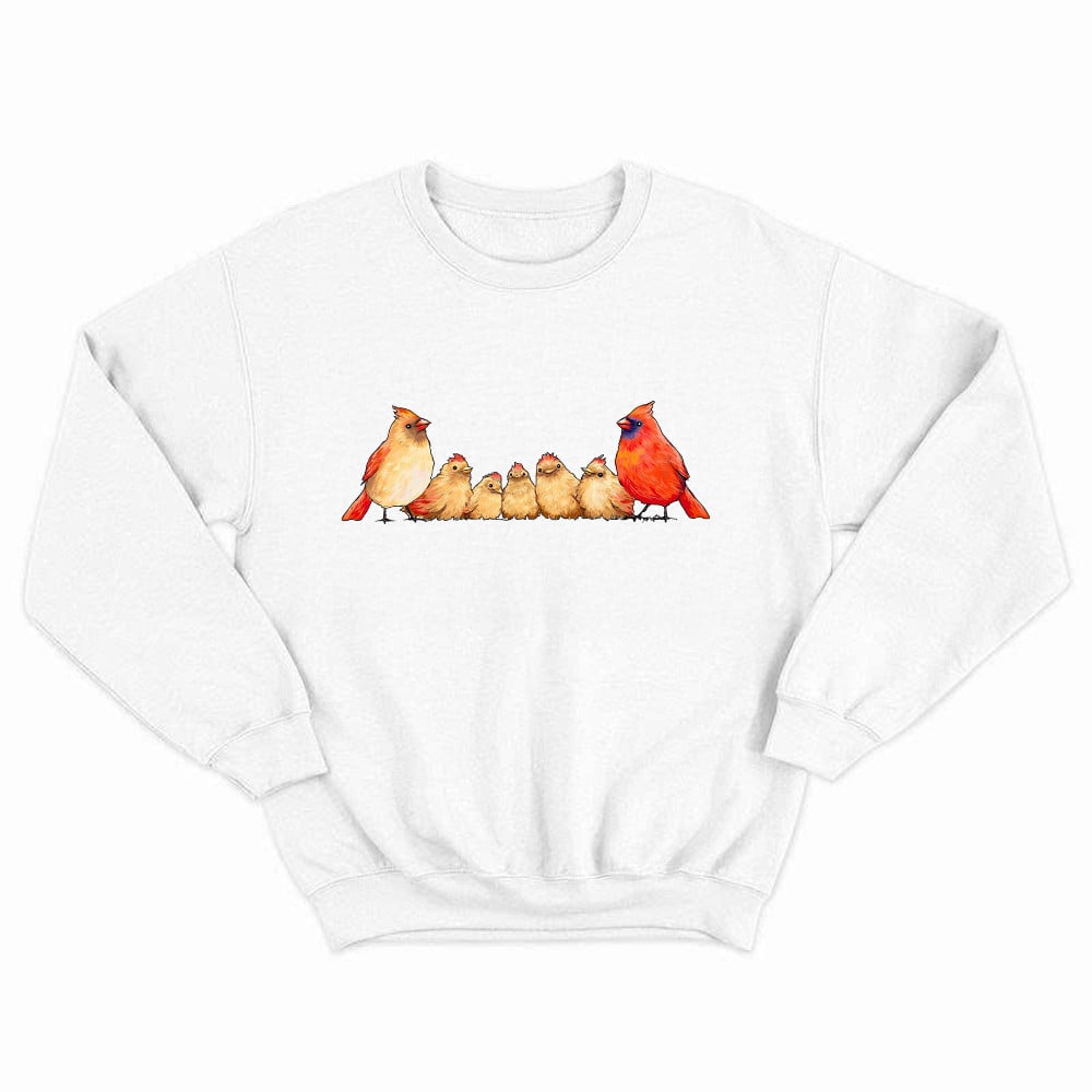 Northern Cardinal Birds Shirt Animals Lover Idea Sweatshirt Gift For Daddy