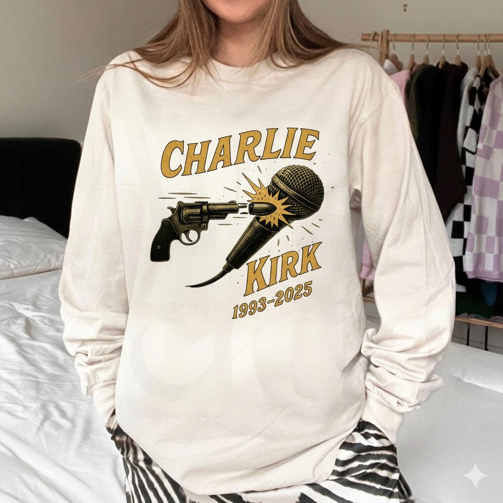Charlie Kirk Sweatshirt 1993 2025 Charlie Kirk Clothing Patriotic Gifts For Wife