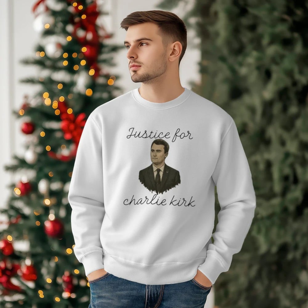 Justice For Charlie Kirk Sweatshirt Tribute To Charlie Kirk Apparel Gift For Supporters
