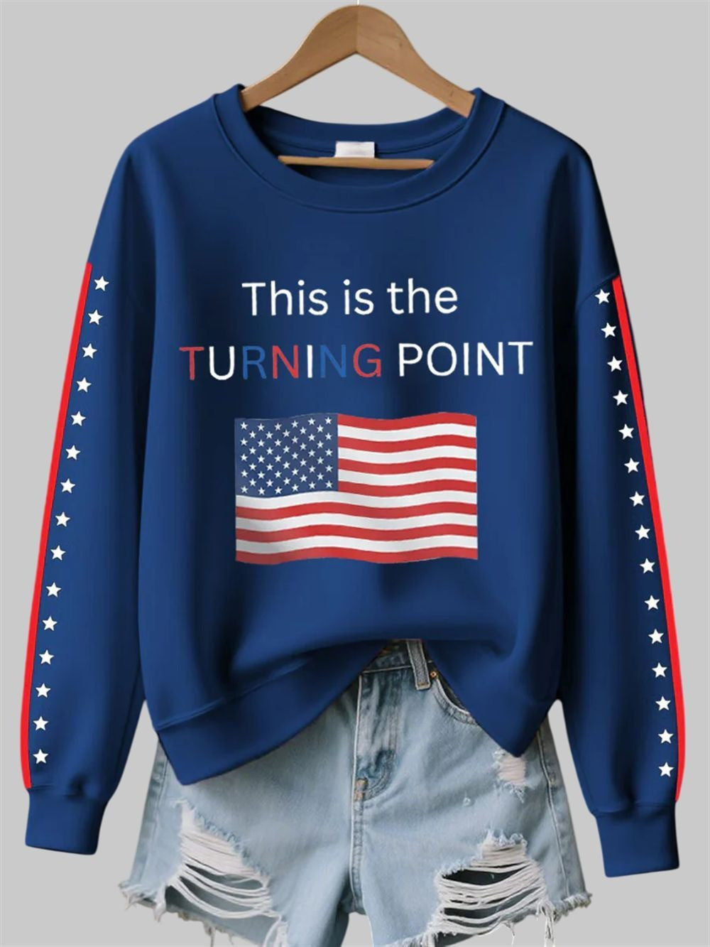 This Is The Turning Point Sweatshirt Charlie Kirk Apparel TPUSA Merch Gift For Patriots