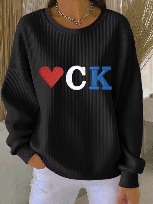 Charlie Kirk Love CK Sweatshirt Rest In Peace Charlie Kirk Apparel Gift For Supporters