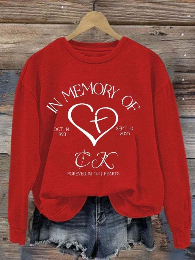 Charlie Kirk Freedom Sweatshirt In Memory Of CK 47 Merch Store For Sale