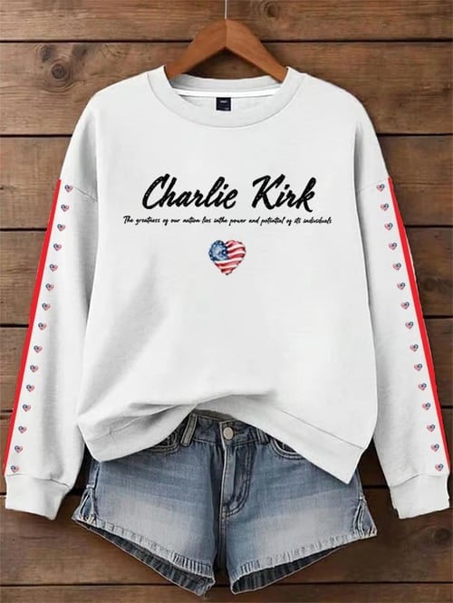Charlie Kirk Freedom Sweatshirt Words Are Stronger Than Bullets Gifts For Charlie Kirk Lovers