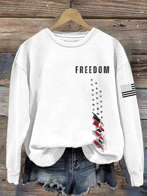 Charlie Kirk Freedom Sweatshirt Turning Point Merch Charlie Kirk Memorial Apparel Gifts