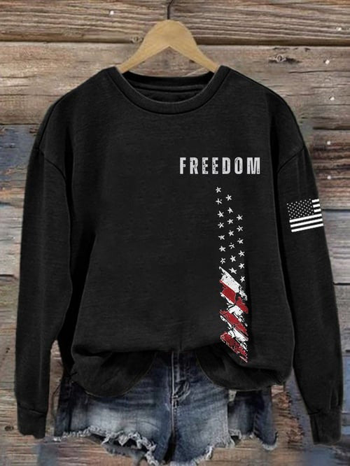 Charlie Kirk Freedom Sweatshirt Turning Point Merch Charlie Kirk Memorial Apparel Gifts