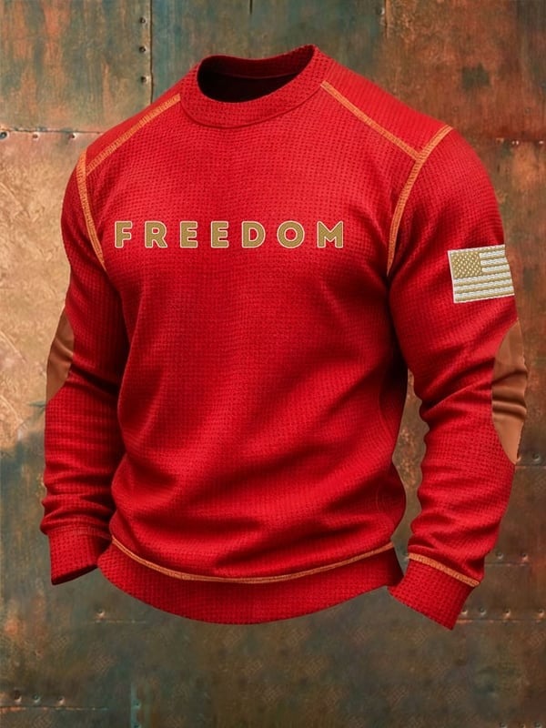 Red Charlie Kirk Sweatshirt American Flag Wear Red For Charlie Kirk Day Gift For Patriots