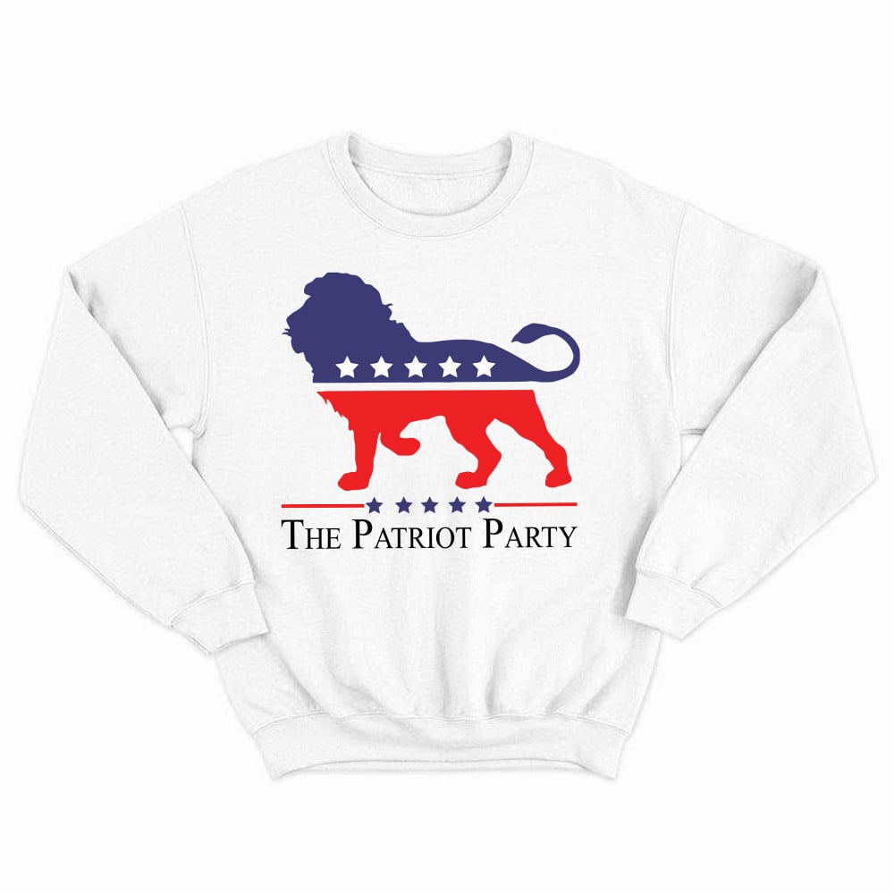The Patriot Party Shirt Political Lion Trump MAGA The Patriot Party Sweatshirt Merch
