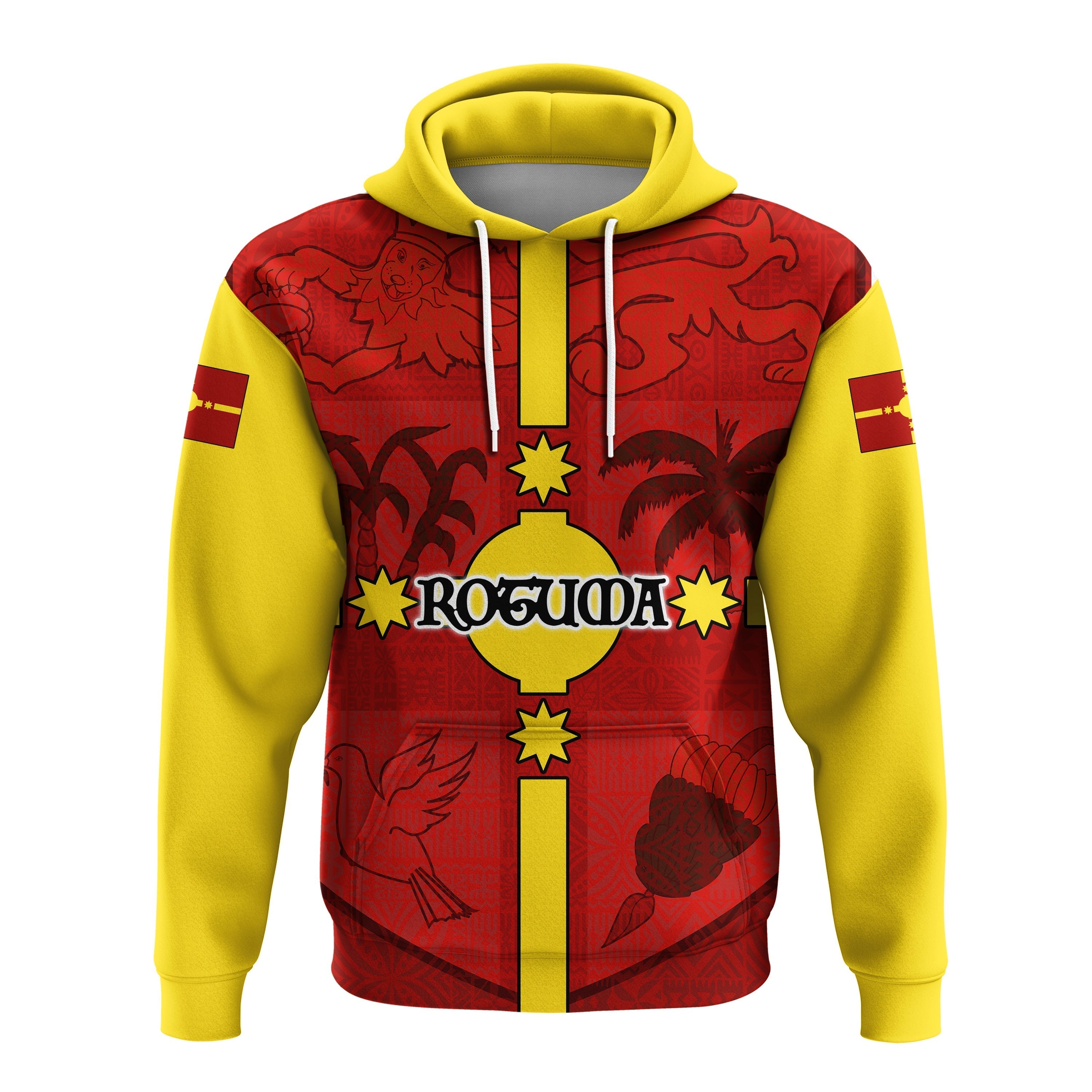 Rotuma Fiji Hoodie Fijian Patterns LT20