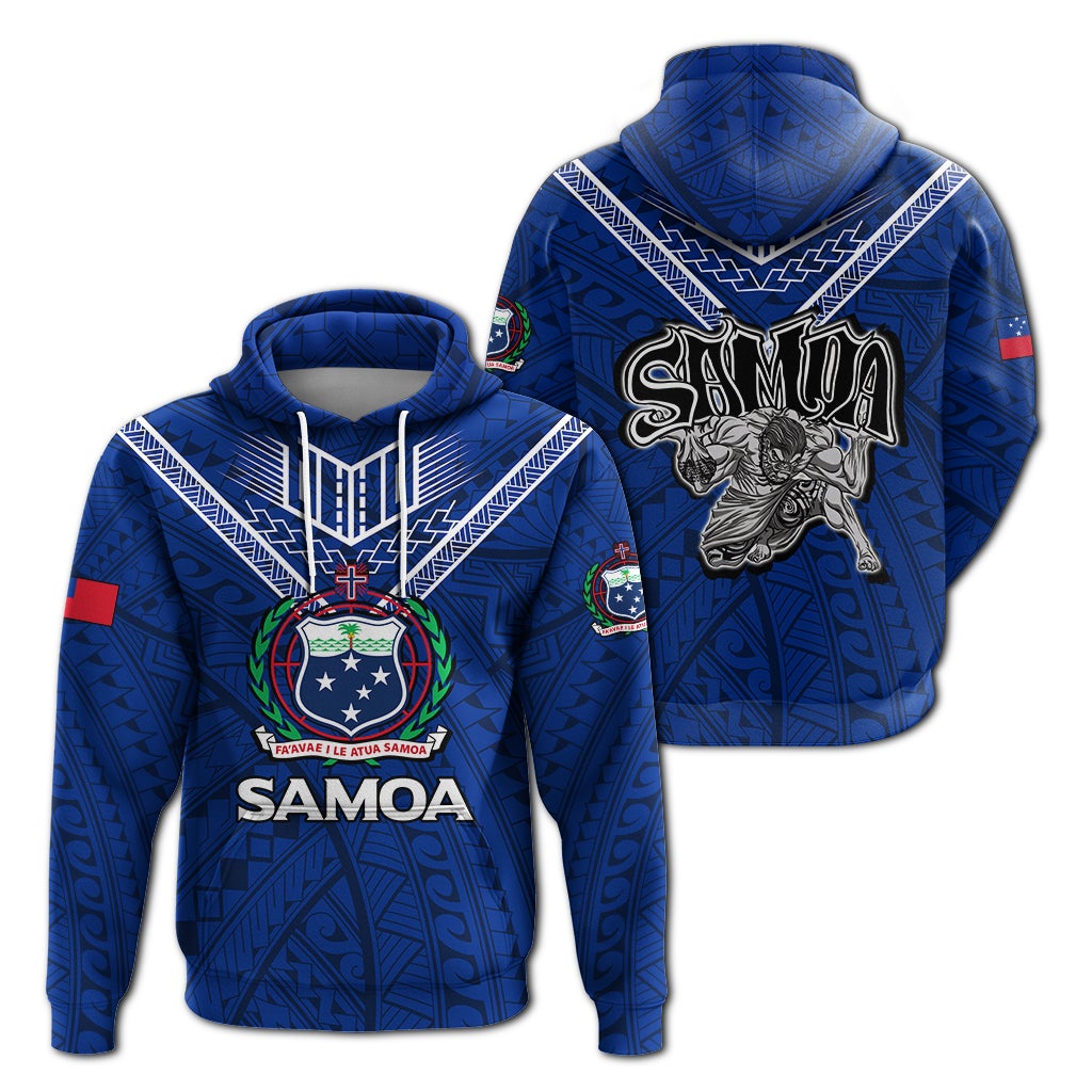 Samoa Hoodie Samoan Warrior Pride LT12