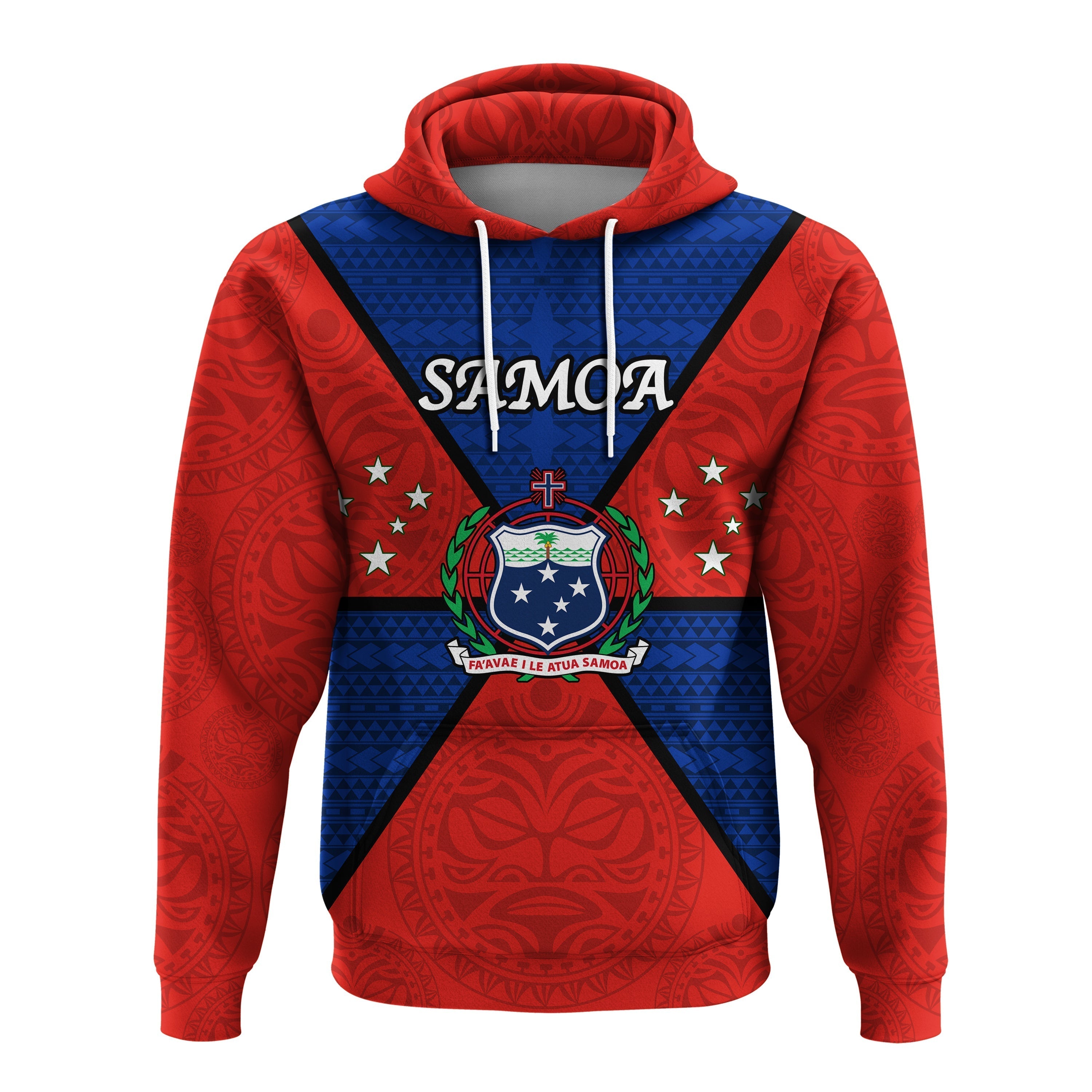 Samoa Hoodie Maori Polynesian LT20