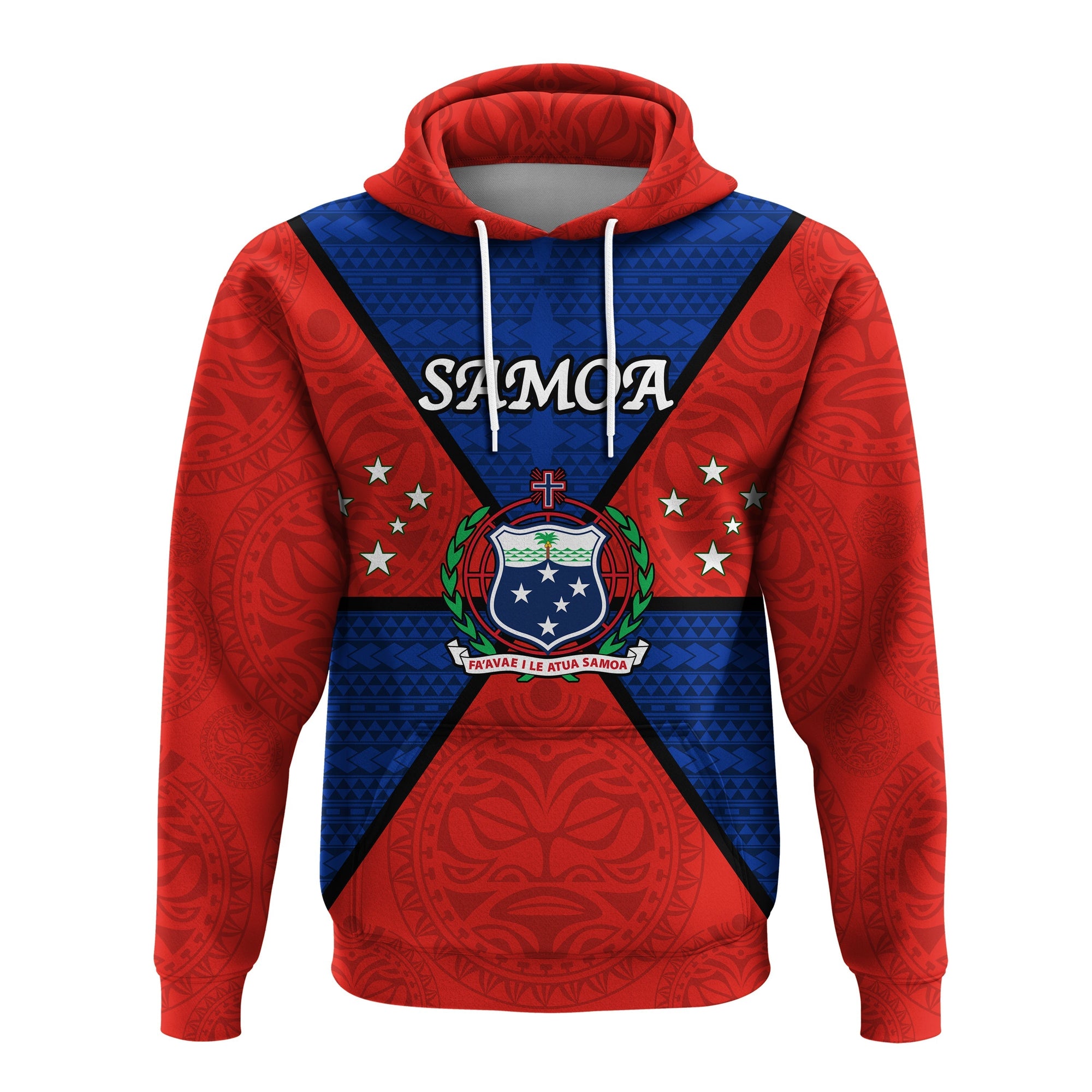 Samoa Hoodie Maori Polynesian LT20