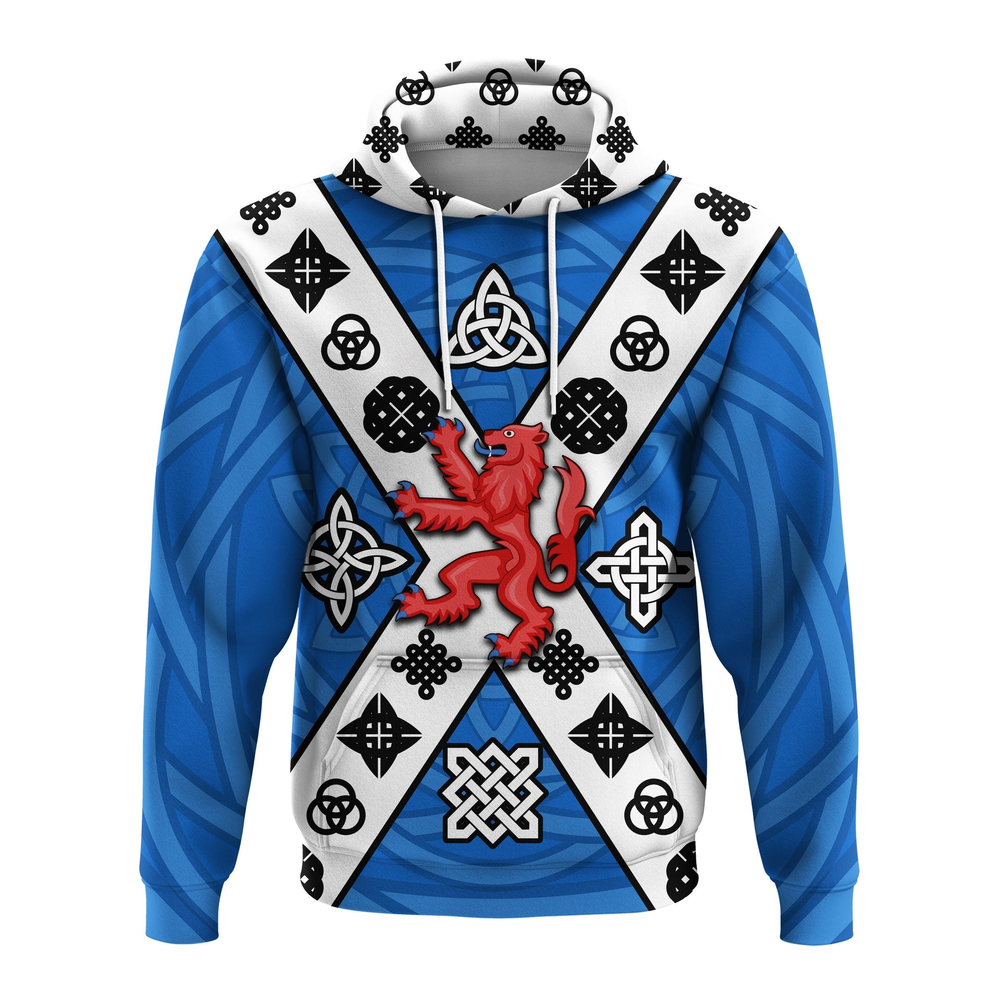 Scotland Scottish Mix Celtic Patterns Hoodie LT20