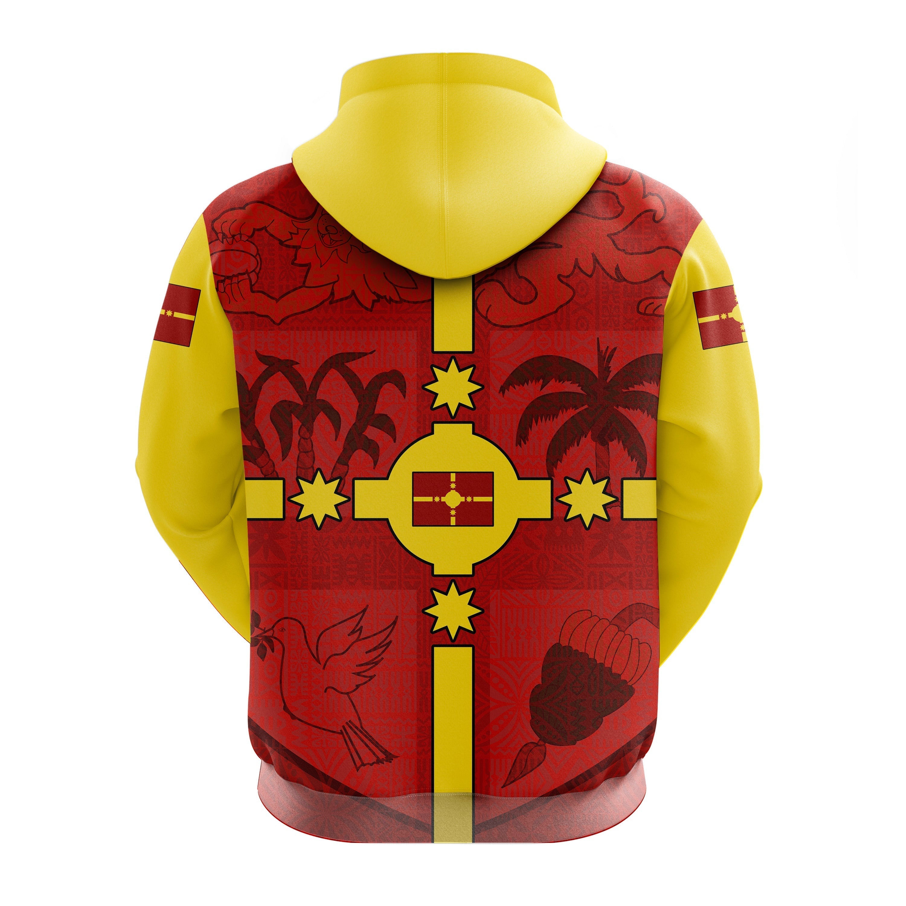 Rotuma Fiji Hoodie Fijian Patterns LT20