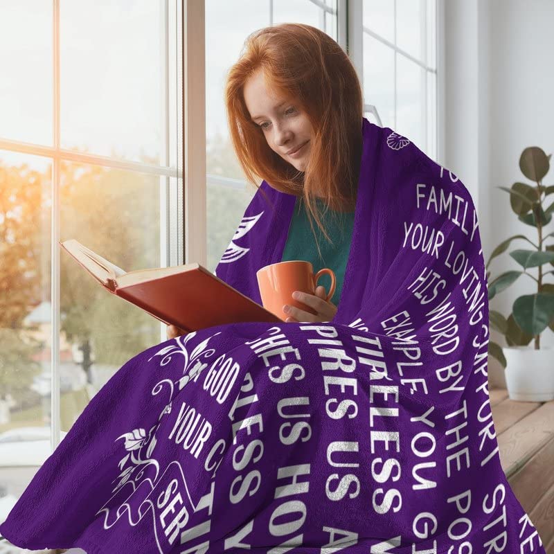 Gifts For Pastors Wife Blankets, Gift From Husband Blanket For Christmas Wedding Anniversary Birthday Valentine's Day - To Our Pastor's Wife Blanket
