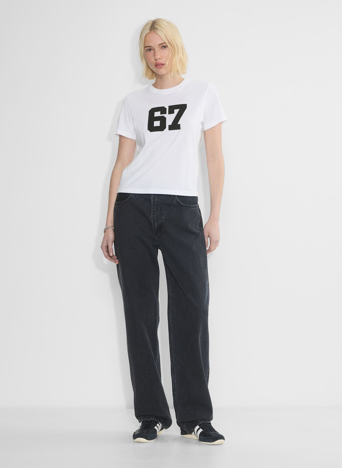 67 White T-Shirt Vintage Apparel Gifts For Women's - Liberish