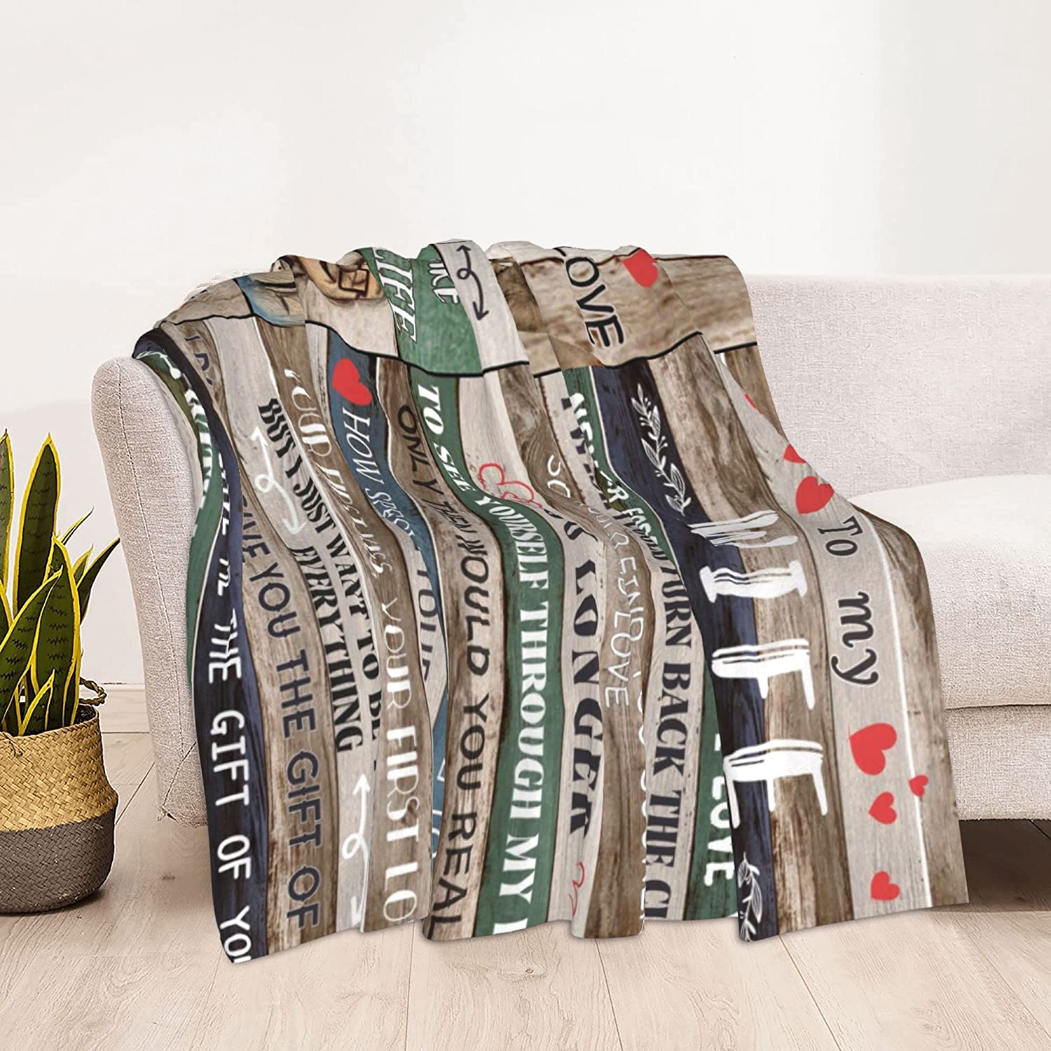 Gift For Wife Blanket - To My Wife, Couples Blanket - Romantic Gift For Wife From Husband, Birthday, Christmas, Valentines, Anniversary Blanket - You Are My Love Blanket