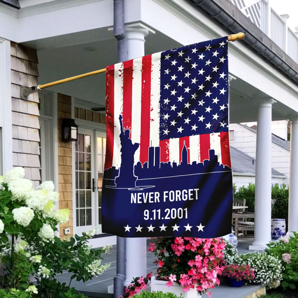 911 Flag Never Forget 911 American U S Flag - Liberish