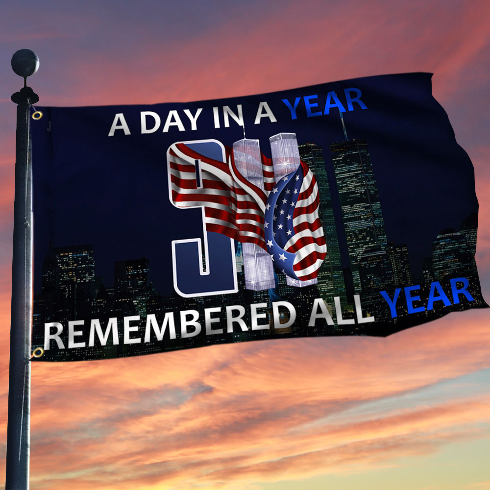 911 Grommet Flag A Day In A Year Remembered All Year - Liberish