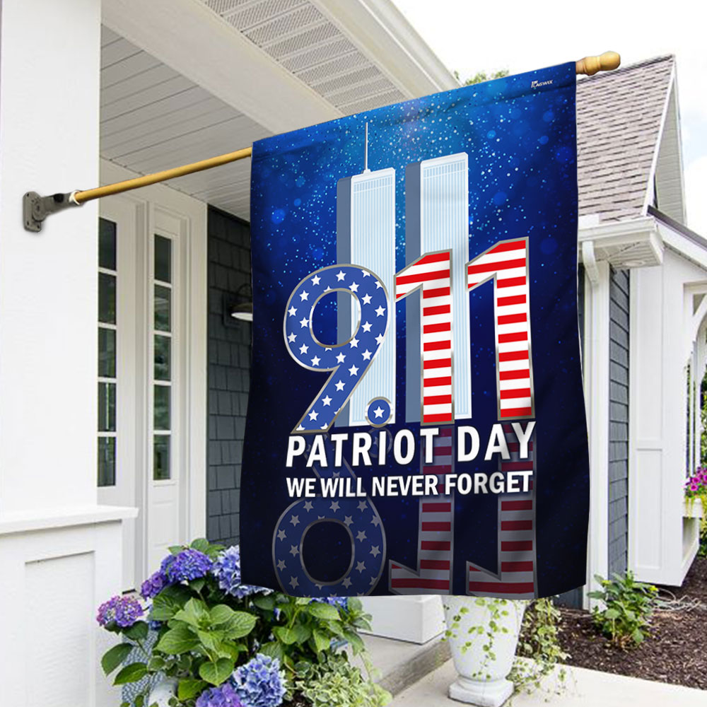 911 Patriot Day Flag 9 11 September 11 We Will Never Forget Flag - Liberish