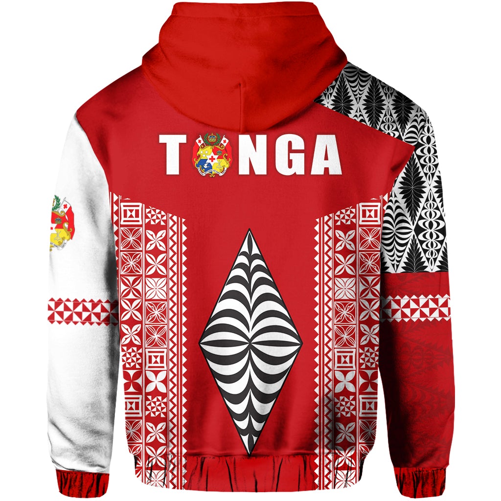Tonga Rugby Zip Hoodie Mate Maa Tonga LT13