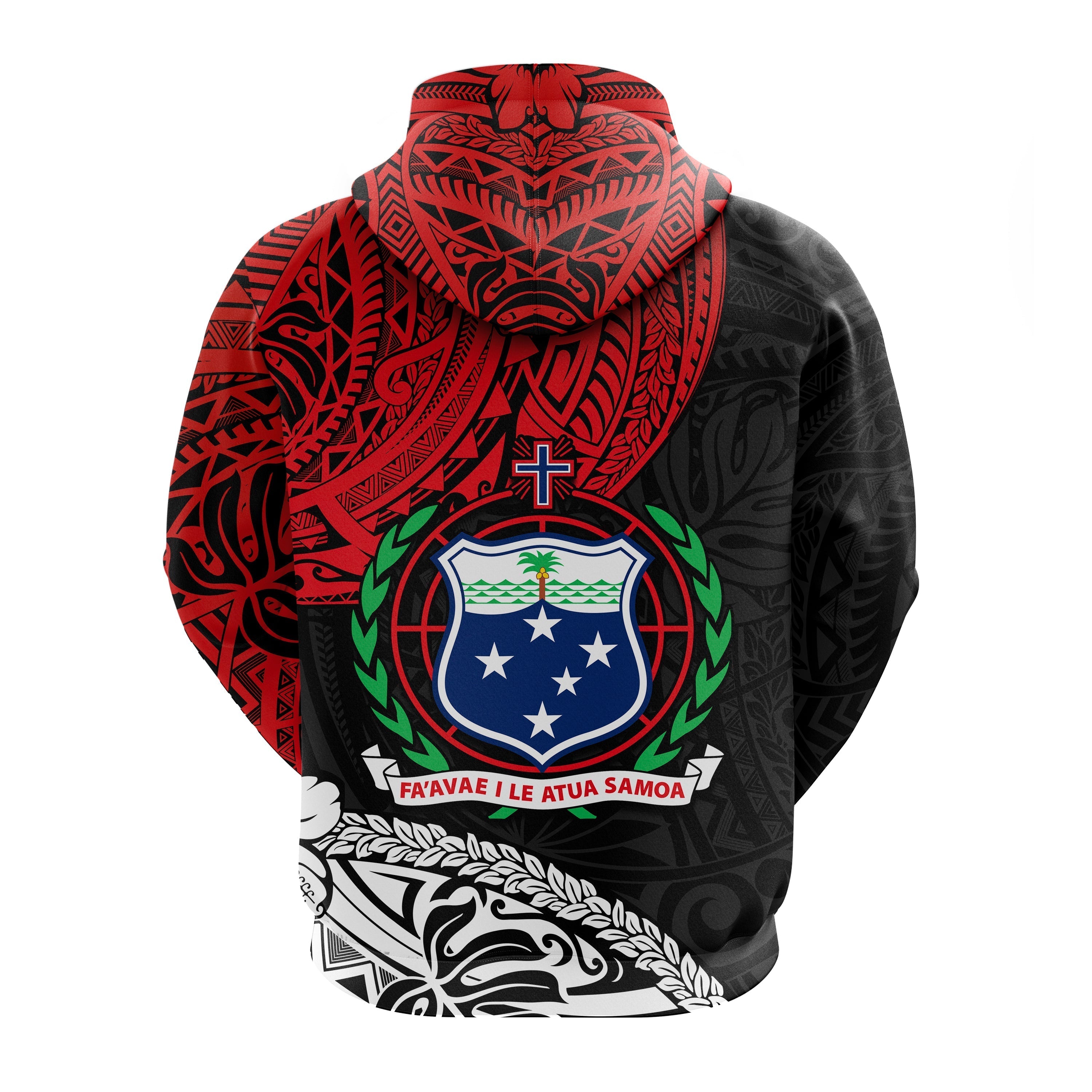 Samoa Hoodie Beloved Samoan Mix Polynesian Pattern LT13