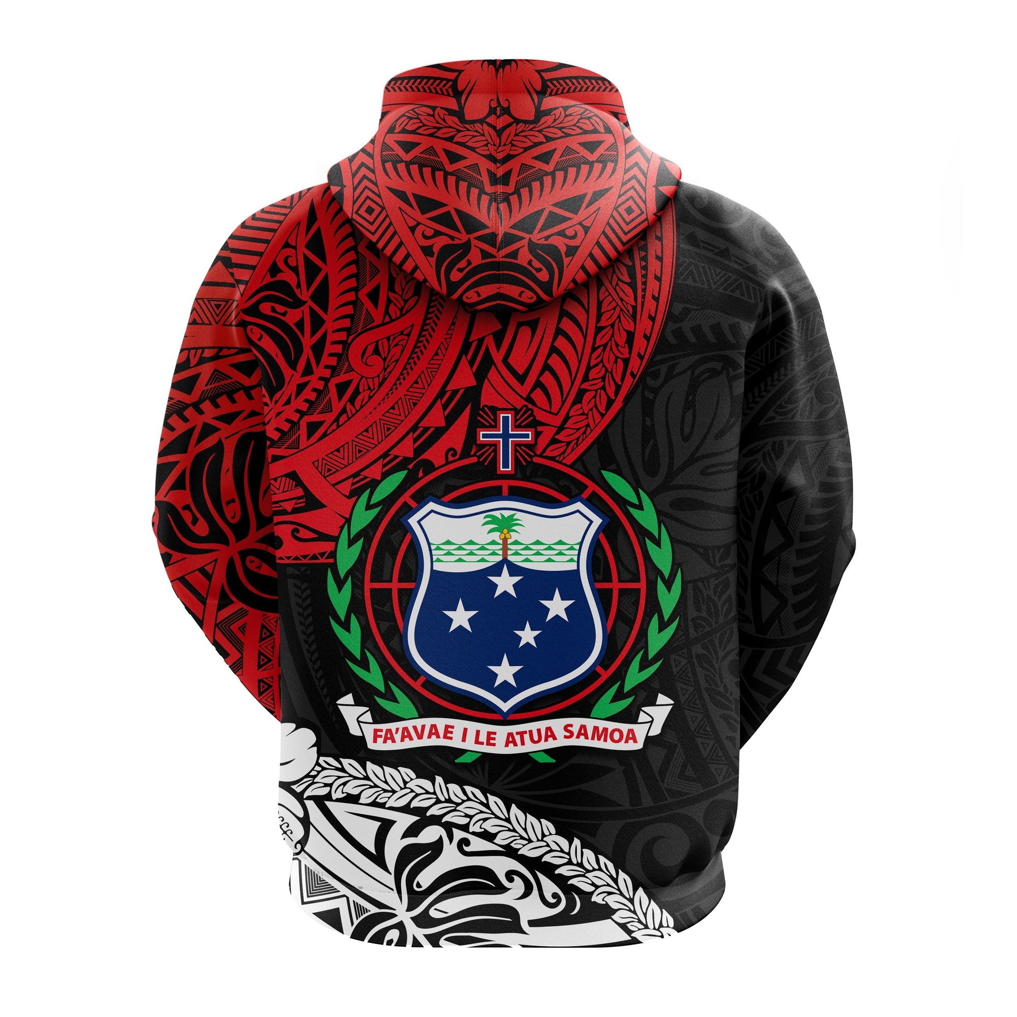 Samoa Hoodie Beloved Samoan Mix Polynesian Pattern LT13