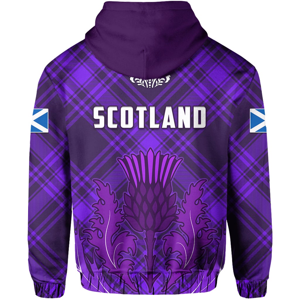 Scotland Hoodie Thistle Scottish Be Unique LT13