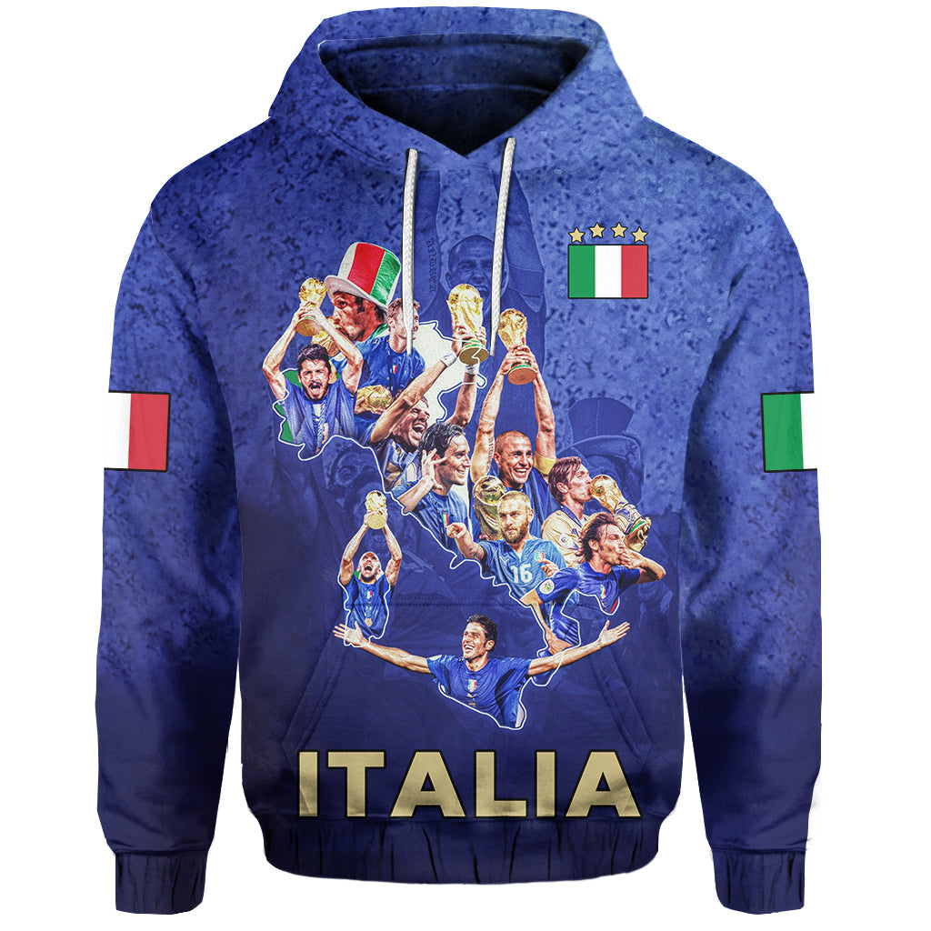 PROUD ITALIA Hoodie Campioni DEuropa LT13