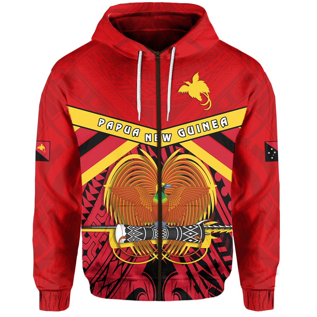 Papua New Guinea Zip Hoodie the One and Only LT13
