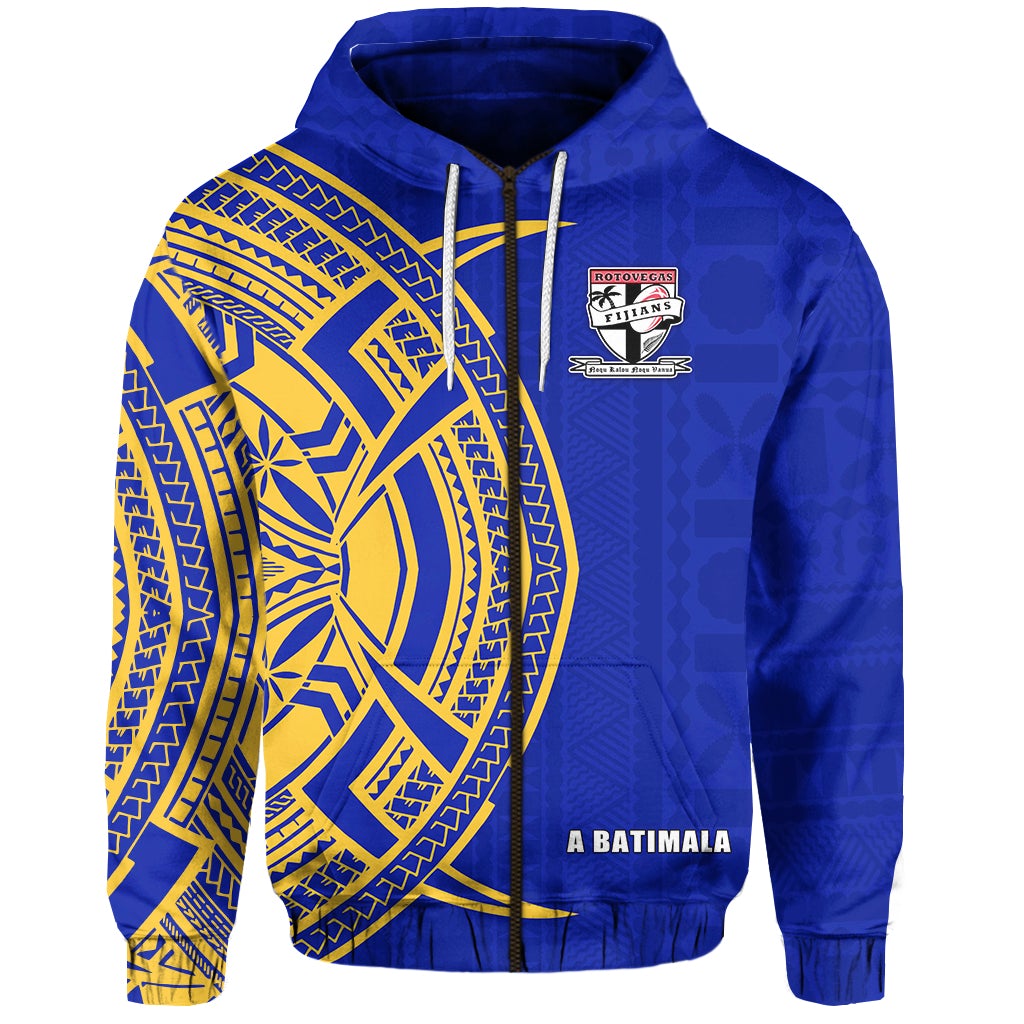 Rotorua Fijian Rugby Zip Hoodie 03 LT13