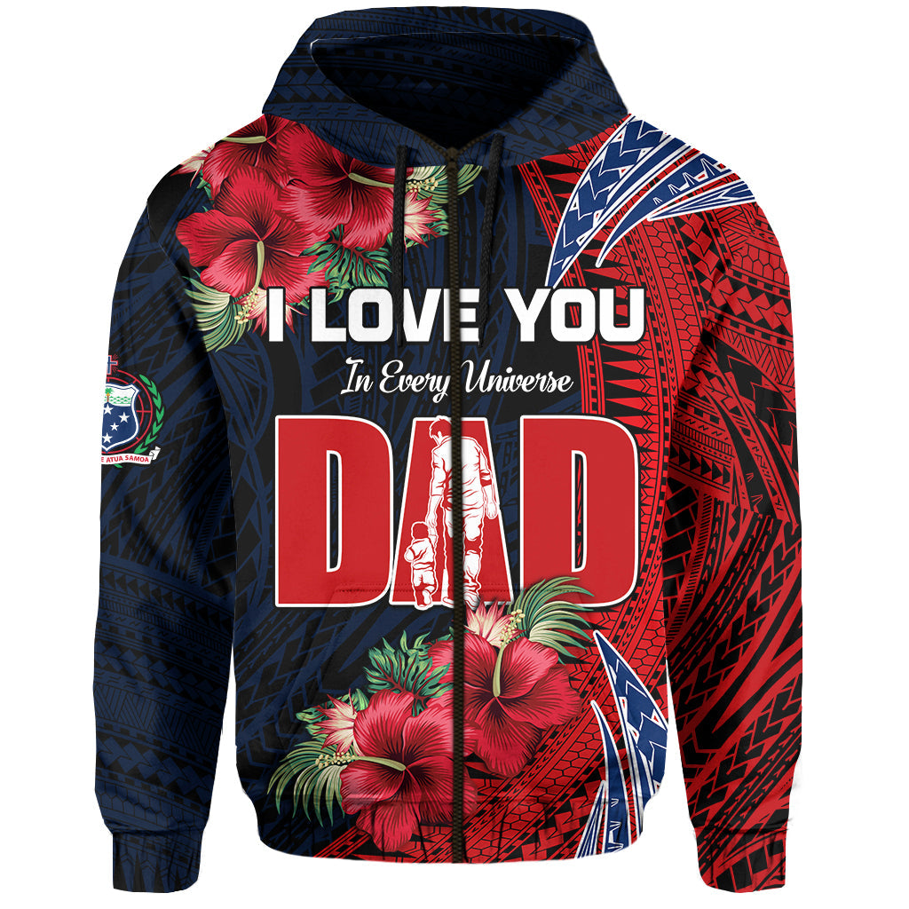 Samoa Fathers Day Hoodie Polynesian Best Dad Ever LT13