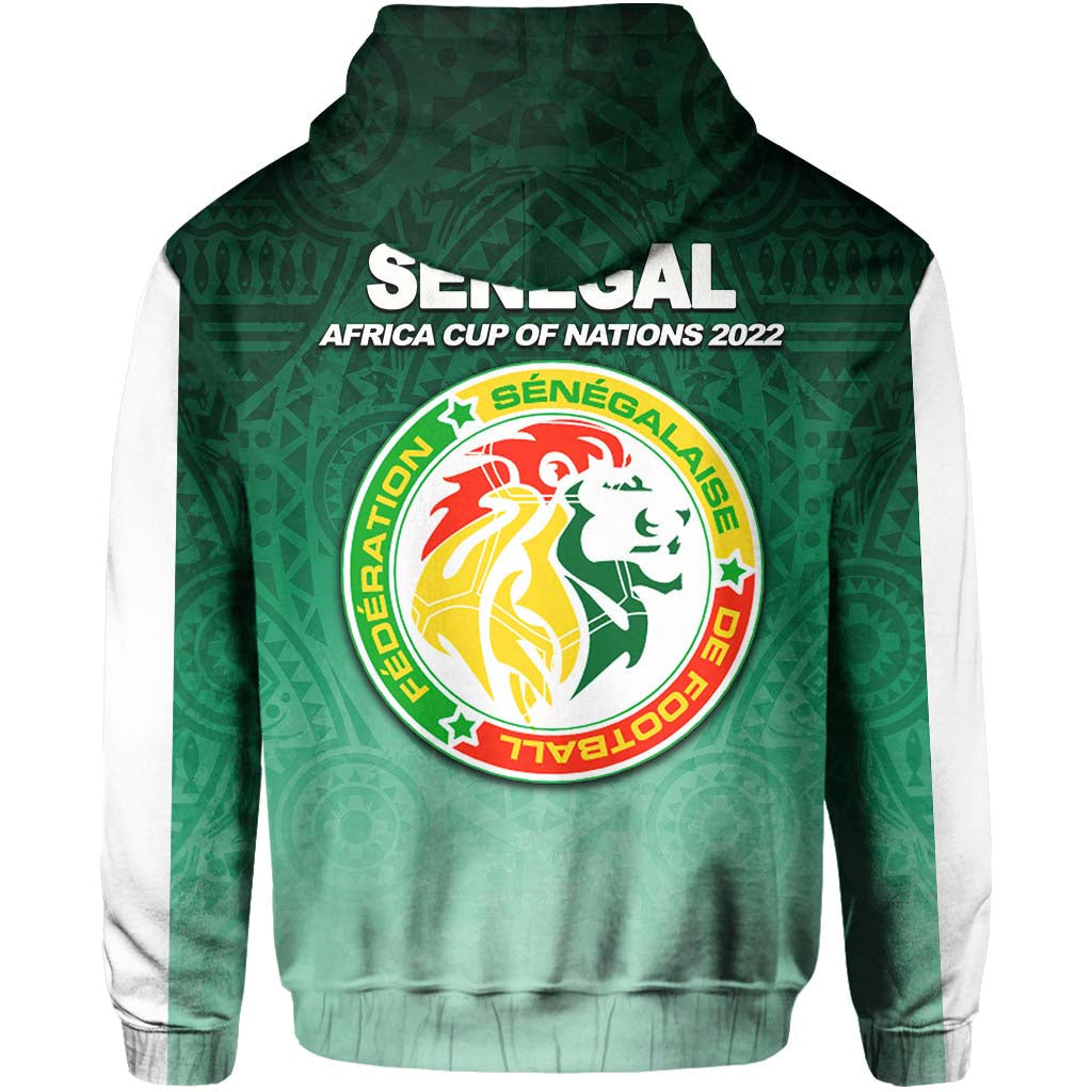 Senegal Football Champion Hoodie Green Style LT6