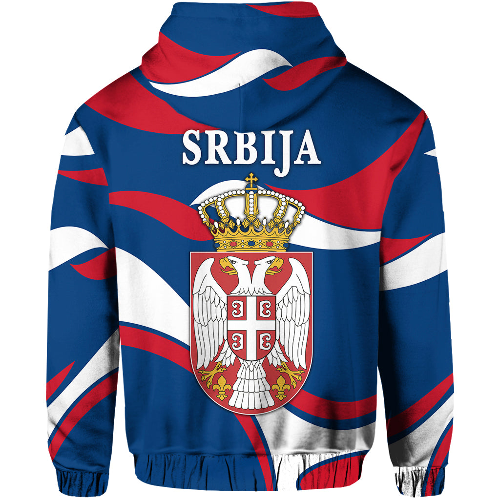 Serbia Hoodie Sporty Style LT8