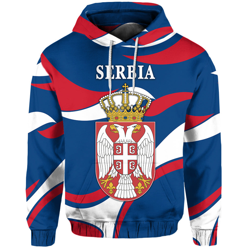 Serbia Hoodie Sporty Style LT8