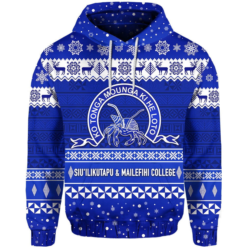 Siuilikutapu and Mailefihi College Christmas Hoodie Simple Style LT8