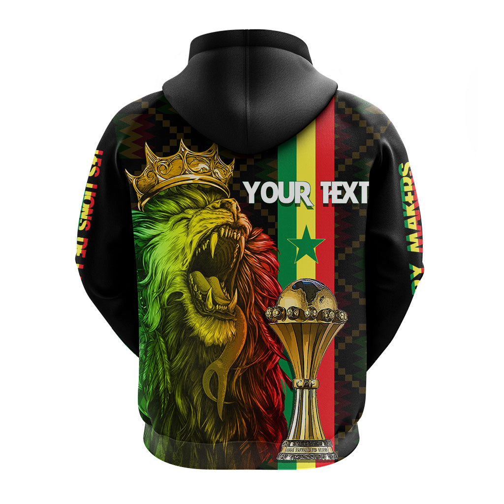 Senegal Football Champion Custom Hoodie History Makers LT7