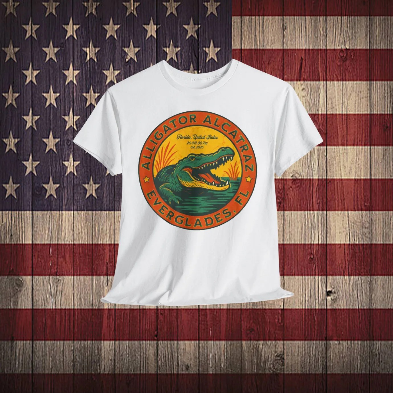 Alligator Alcatraz Everglades National Park Shirt Alligator Alcatraz T-Shirt Gifts For Him - Liberish