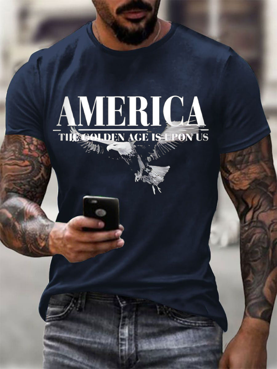America The Golden Age Is Upon Us T-Shirt Charlie Kirk Freedom Tshirt Charlie Kirk Gear