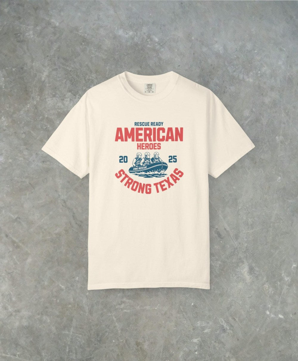 American Heroes Tribute Strong Texas T-Shirt Gift For Texas Resident